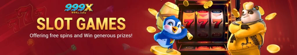 999X vibrant slot reels spinning with colorful symbols and winning combinations